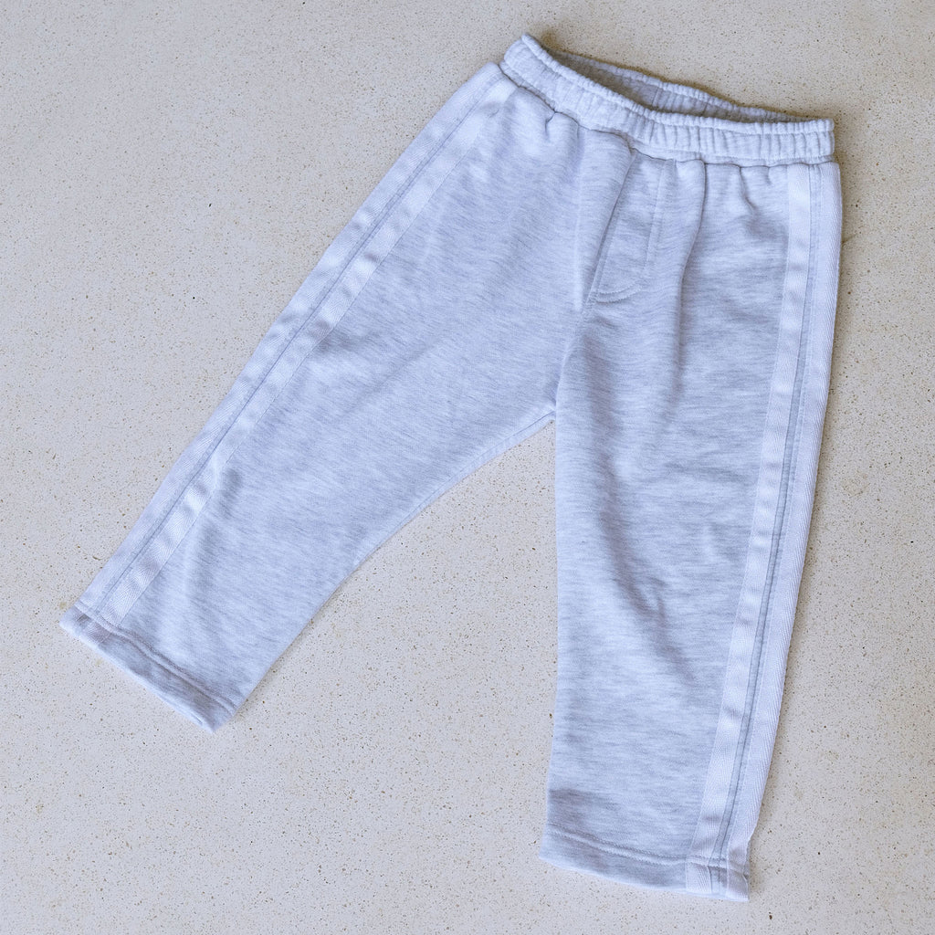 trackies in misty gray